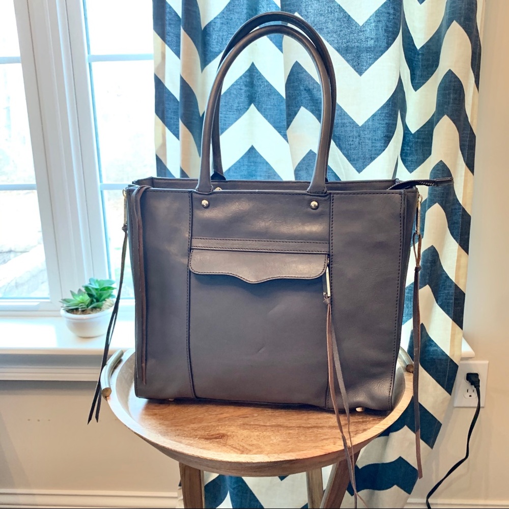 Rebecca Minkoff Stunning Large MAB Grey Tote